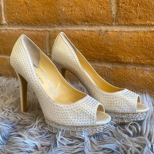 Gianni Bini Rhinestone Stiletto Heels